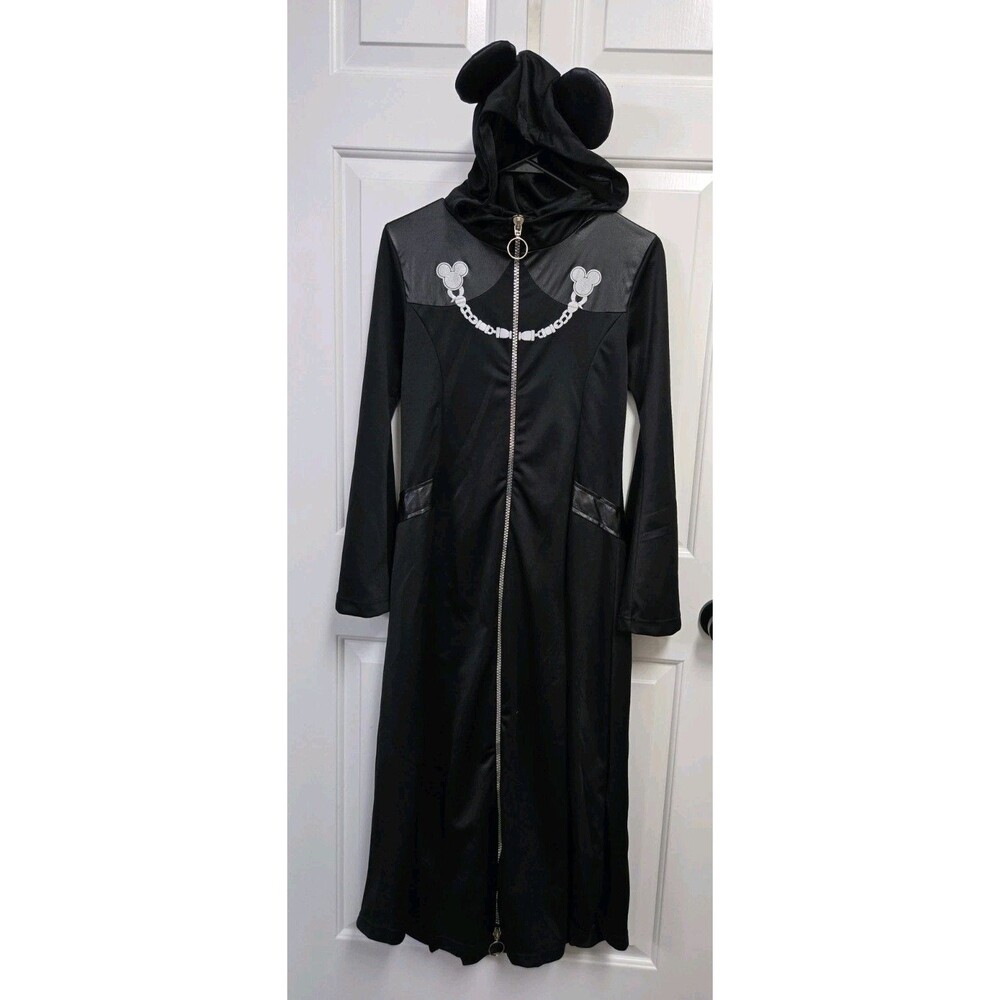 Spirit Halloween Kingdom Hearts King Mickey Costume Cloak Robe Kids Youth XL